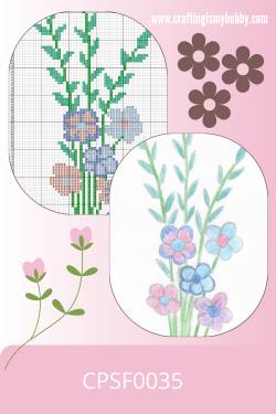 10 FREE Cross Stitch Flower Patterns - Crafting is My Hobby