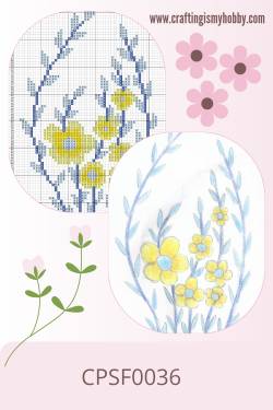 10 FREE Cross Stitch Flower Patterns - Crafting is My Hobby