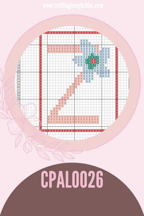 FREE CROSS STITCH ALPHABET PATTERNS FREE part 3 - Crafting is My Hobby